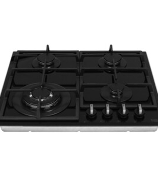 Встраиваемая газовая варочная поверхность Beko HIYG 64225 SBO, Черный
