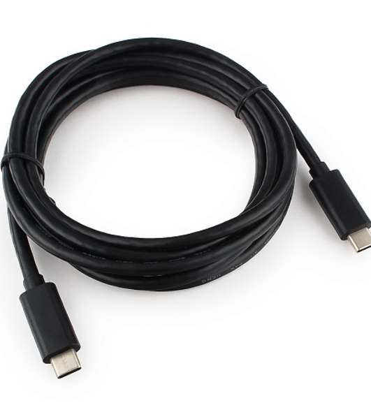 Кабель USB Cablexpert CCP-USB3.1-CMCM-2M, USB3.1 Type-C/USB3.1 Type-C, 2м, пакет