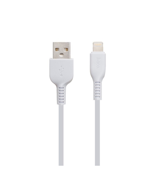 Кабель USB 2.0 HOCO X13, AM/Lightning M, белый, 1м