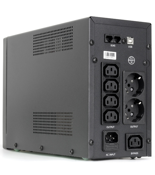 Источник бесперебойного питания Crown CMU-SP2000COMBO USB/2000 ВА/1200 Вт/9 x IEC 320 C13 (компьютерная)