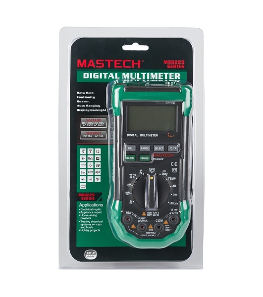 Профессиональный мультиметр 5 в 1 MS8229 MASTECH