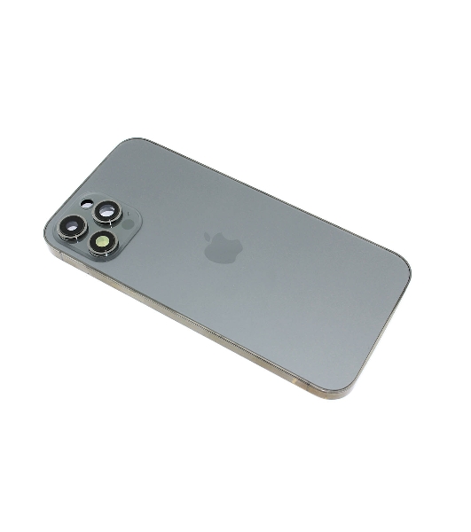 Задняя крышка (корпус) в сборе с рамкой для Apple iPhone 12 Pro Max черный