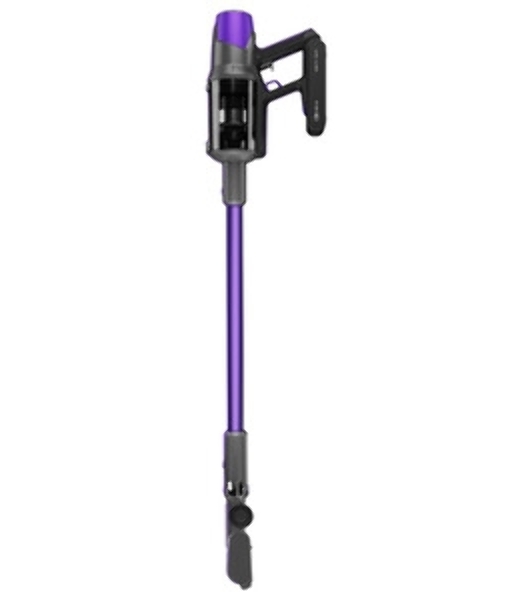 Пылесос вертикальный Centek CT-2572 фиолетовый/черный, питание от аккумулятора, 230 Вт, уборка сухая, пылесборник 1.2 л, работа от АКБ max 90 мин