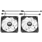 Вентилятор для корпуса Thermaltake CT120 Sync Reverse ARGb 120х120x25 черный 4-pin 31.2дБ (упак.:2шт) (CL-F173-PL12SW-A) Ret, фото8