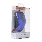 Мышь проводная Gembird MOP-400-B синий, 1000 dpi, USB, кнопки - 3, фото5