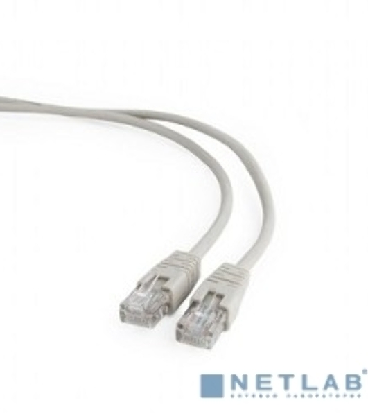 Патч-корд UTP Cablexpert cat.5e, 2м, литой, многожильный, серый