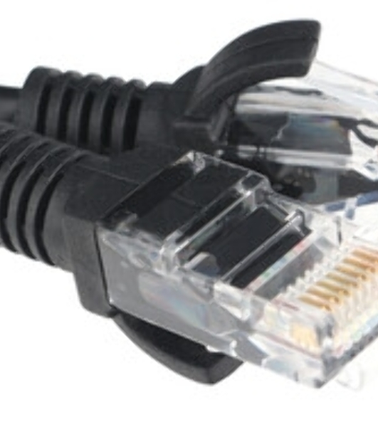 Патч-корд CCA light UTP Гарнизон PC-UTP-5e-3-BK кат.5e, 3м, литой, многожильный черный