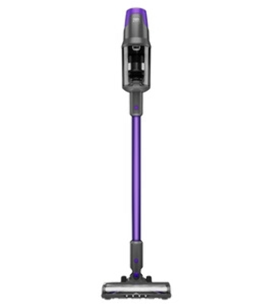 Пылесос вертикальный Centek CT-2572 фиолетовый/черный, питание от аккумулятора, 230 Вт, уборка сухая, пылесборник 1.2 л, работа от АКБ max 90 мин