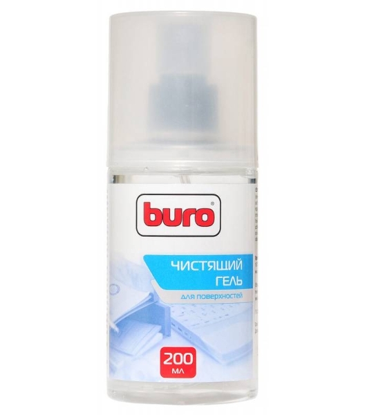 Чистящий набор (салфетки + гель) Buro BU-Gsurface (салфетка и гель) для поверхностей 200 мл