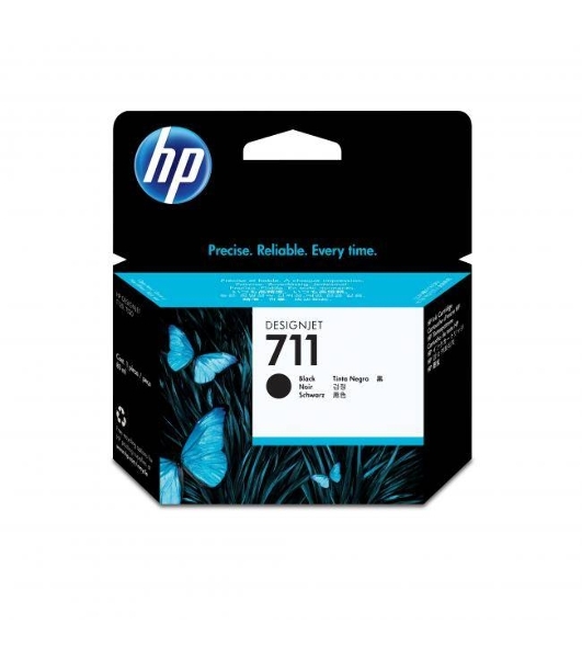 Картридж струйный HP №711 CZ133A черный для HP DJ T120/T520 (80мл)