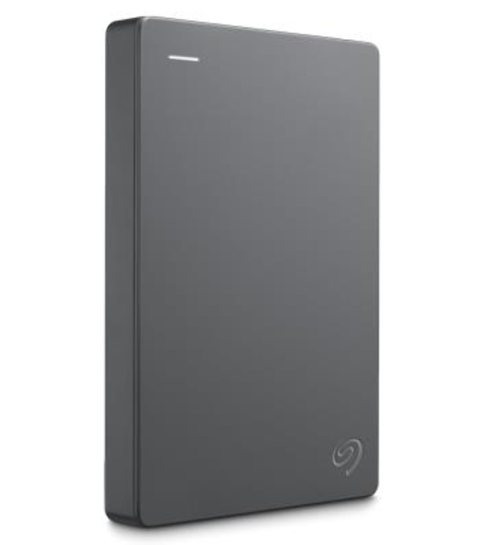 Внешний HDD 2.5' Seagate Basic, 2TB, USB 3.2 Gen 1 Type-A, 5400 rpm, серый