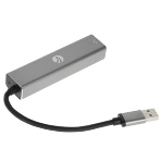 Переходник VCOM USB 3.0 -->RJ-45 1000Mbps+3 USB3.0, Aluminum Shell, 0.2м DH312A, фото23