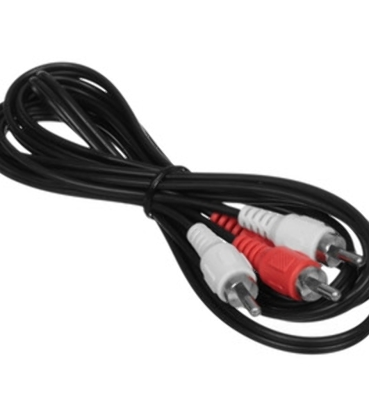 Кабель аудио Cablexpert CCA-2R2R-5M-N, 2xRCA/2xRCA, 5м, черный, пакет