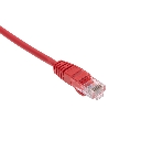 Патч-корд U/UTP Rexant cat.5e, RJ45-RJ45, 26AWG, ZH нг(А)-HF, красный, 0,3 м, фото 1