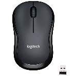Мышь беспроводная Logitech M220 SILENT черный/серый, 1000 dpi, радиоканал, USB, кнопки - 3, фото34