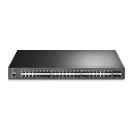 Коммутатор 48-port Gigabit PoE+ L2+ switch, 48 802.3af/at PoE+ ports, 4 Gb SFP slots, 1 RJ-45 + 1Micro-USB console ports, 348W PoE budget, фото20