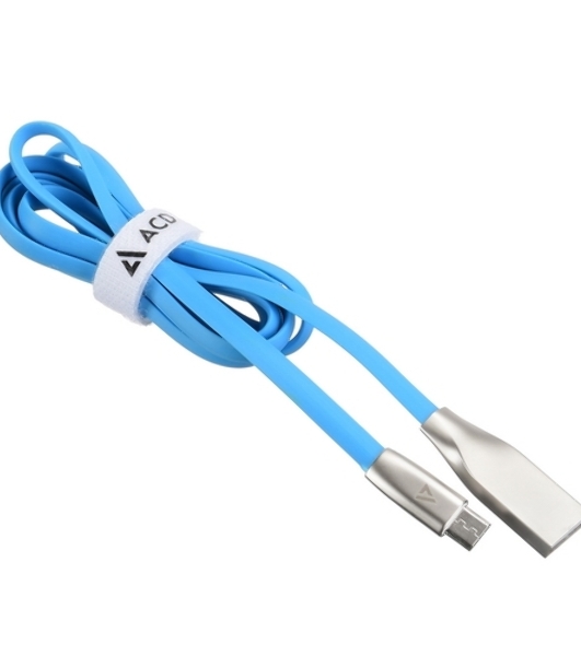 Кабель USB ACD-Infinity MicroUSB - USB-A TPE, 1.2м, синий