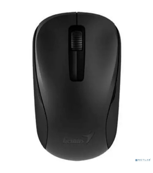 Мышь беспроводная Genius NX-7005 черный, 1200 dpi, радиоканал, USB, кнопки - 3