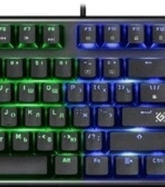 Клавиатура Defender Axeman GK-302 проводная, USB Type-A, чёрный