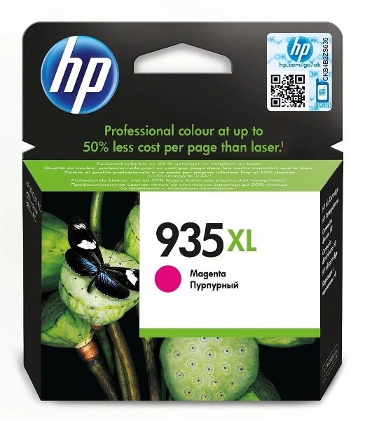 Картридж струйный HP 935XL C2P25AE пурпурный для HP OJ Pro 6830 (825стр.)