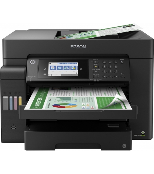 МФУ струйное Epson L15150, (A3, ADF, duplex, 35 стр./мин., Ethernet, Wi-Fi черный)