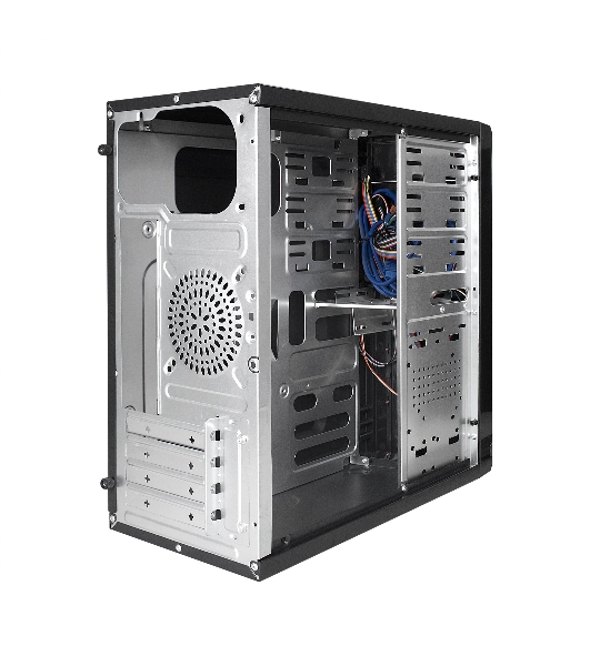 Компьютерный корпус ExeGate EX277439RUS Minitower MA-371X Black, mATX (без БП)