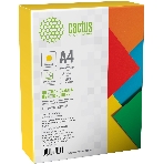 Бумага Cactus CS-CPY-A480500 A4/80г/м2/500л./желтый интенсив, фото 1