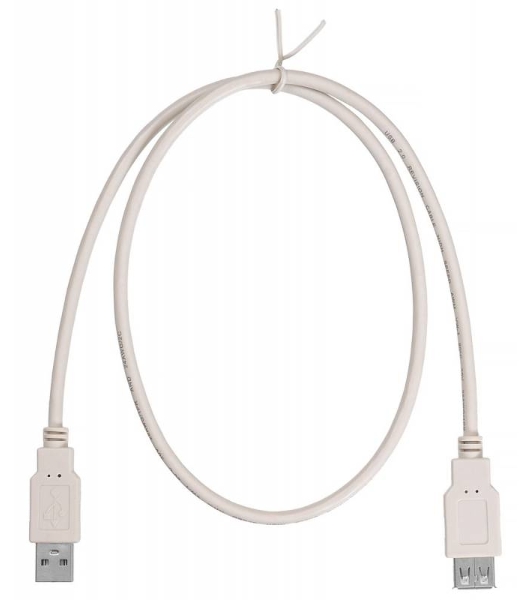 Кабель-удлинитель USB2.0 Buro USB A (m)/USB A (f) 0.75м