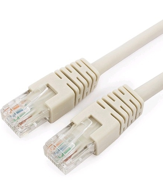 Патч-корд UTP Cablexpert cat.6, 0.5м, литой, многожильный, серый