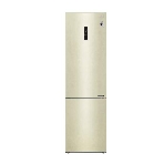 Холодильник LG GA-B509CESL бежевый глянцевый двухкамерный 277/107л морозилка снизу, No Frost, фото9