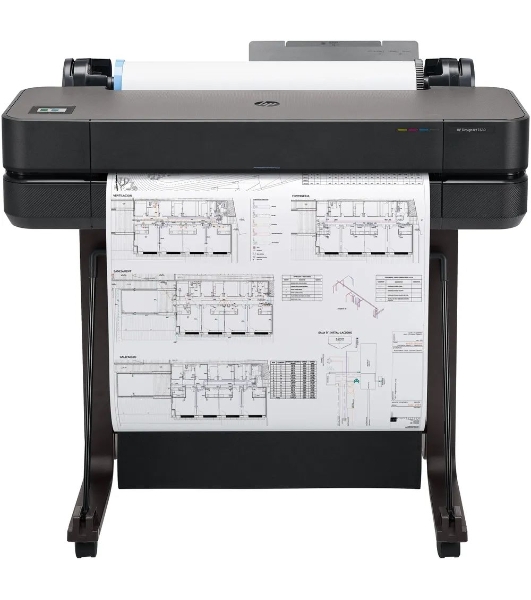 Плоттер струйный HP Designjet T630, A1, цветной, 24', 610 мм, 2400x1200 dpi, USB, Gigabit Ethernet, WiFi