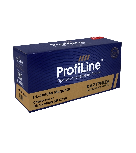 Картридж ProfiLine PL-406054 (SPC220E) для принтеров Ricoh Aficio SP C220 Magenta 2300 копий