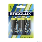 Элемент питания алкалиновый Ergolux LR20 BL-2 LR20 BL-2 1.5В Alkaline (блист.2шт), фото2