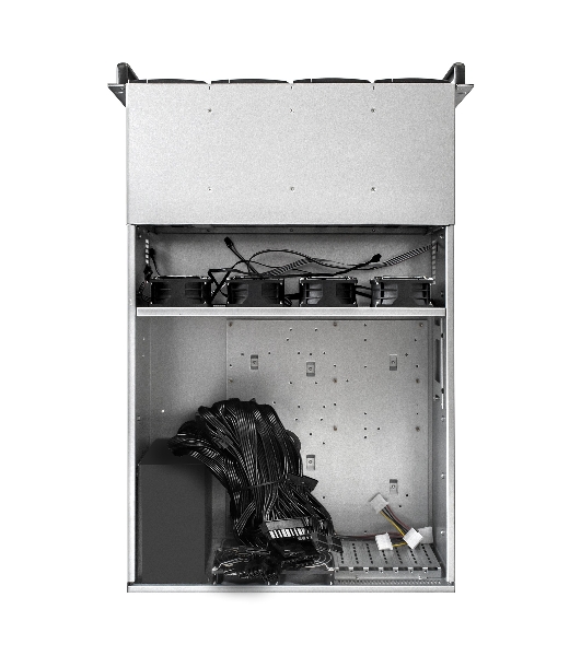 Серверный корпус ExeGate Pro 4U660-HS24 (RM 19', высота 4U, глубина 660, БП 900PAS, 24xHotSwap, USB)