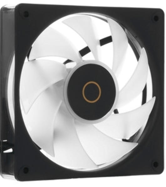Вентилятор для корпуса Ocypus Gaммa F12 Elite BK ARGB 3 IN 1, 120x120x25мм, 4-PIN PWM, 600-1800 RPM, 26 DBA MAX, HYDRO BEARING