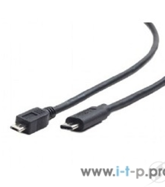 Кабель Cablexpert CCP-USB2-mBMCM-10 USB2.0 microBM/USB3.1TypeC, 3м, 