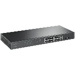 Коммутатор 16-port Gigabit PoE Easy Smart switch, 802.3af on ports 1-16, PoE budget 192 watts, desktop and rack-mountable, фото10