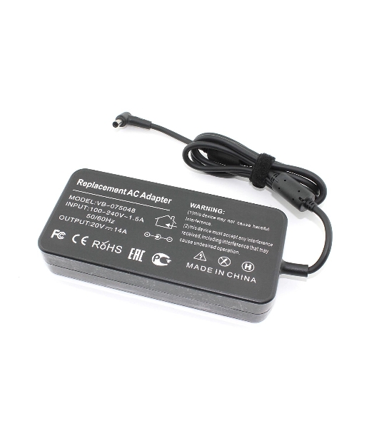Блок питания (сетевой адаптер) для ноутбуков Asus 20V 14A 6,0*3,7mm 280W, OEM