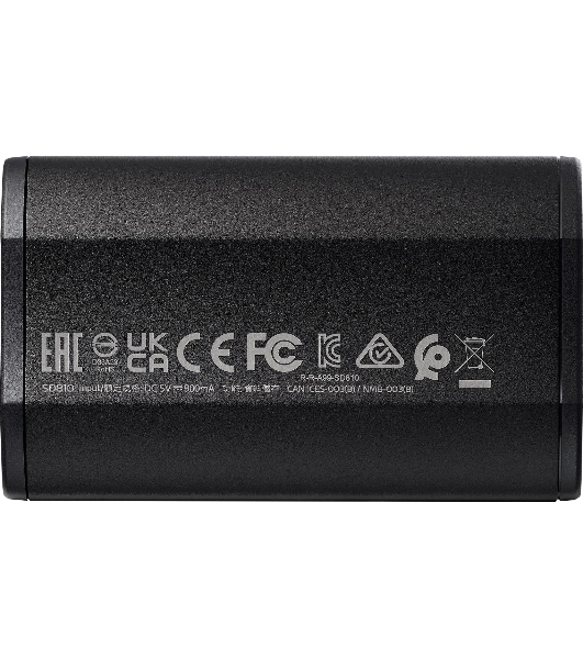 Внешний SSD ADATA SD810, 1TB, USB 3.2 Gen 2x2 Type-C, R/W 2000/2000, черный