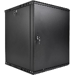 Шкаф телекоммуникационный настенный разборный ЦМО ЭКОНОМ 18U (600 350) дверь металл, черный, фото14