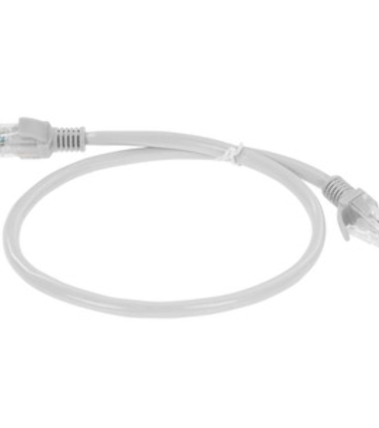 Патч-корд CCA light UTP Гарнизон PC-UTP-5e-0.5-G cat.5e, 0.5м, литой, многожильный серый