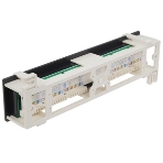 Монтажное оборудование Hyperline PPW-12-8P8C-C5e Патч-панель настенная, 12 портов RJ-45(8P8C), категория 5е, с подставкой, фото6