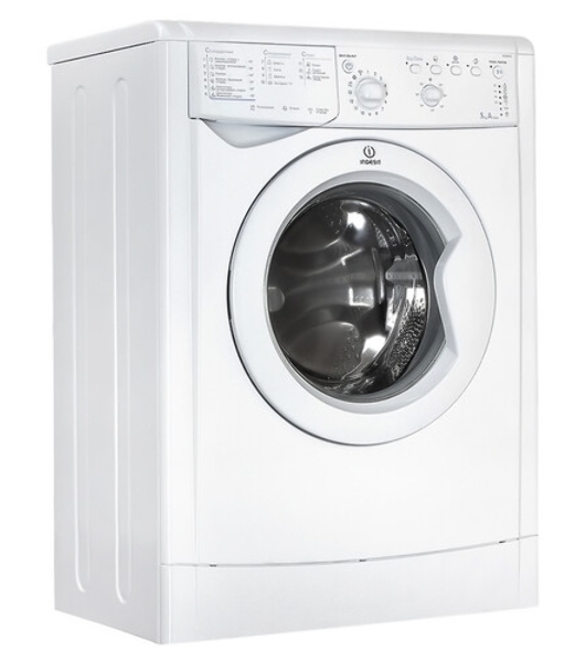Стиральная машина Indesit EWSB 5085 BK CIS белый, загрузка фронтальная 5 кг, 800 об/мин., класс: А