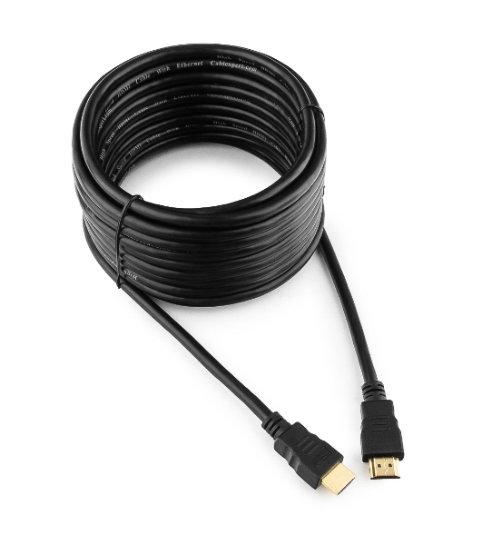 Кабель Cablexpert HDMI CC-HDMI4-7.5M, 19M/19M, v2.0, медь, позол.разъемы, экран, 7.5м, черный, пакет