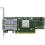 Сетевая карта Mellanox ConnectX-6 VPI adapter card, 100Gb/s (HDR100, EDR IB and 100GbE), dual-port QSFP56, PCIe3.0/4.0 x16, tall bracket, фото 1