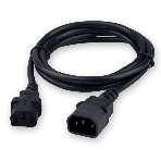 Кабель питания Гарнизон GPC-189-1-1.8M, C13-C14, 3x1.0 мм2, 16А, CCA, с заземлением, 1.8 м, черный, пакет, фото5