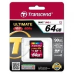 Флеш карта SDXC 64Gb Class10 Transcend TS64GSDXC10U1 BULK w/o adapter, фото2