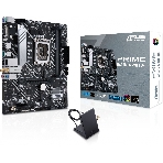 Материнская плата ASUS PRIME H610M-A WIFI D4, LGA 1700, Intel H610, 2xDDR4, 4xSATA, 2xM.2, 1xPCI-E 4.0 x16, 1xHDMI, 1xDisplayPort, 1x 1Gb LAN, 2xUSB-A 3.2 Gen 2, 4xUSB-A 2.0, 3x3.5 мм, 7.1, Micro-ATX, фото 1