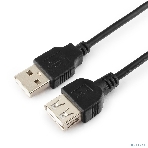 Кабель-удлинитель USB2.0 Cablexpert CC-USB2-AMAF-6B-N, AM/AF, медь, серия Pro, 1.8м, черный, пакет, фото4
