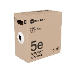 Кабель витая пара Rexant U/UTP, cat.5e, ZH нг(А)-HF, 4PR, 24AWG, INDOOR, SOLID, серый, 305м, серия LIGHT, фото 1